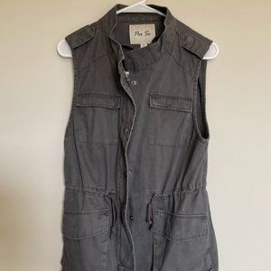 Per Se Sleeveless Jacket